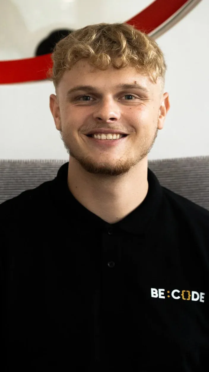 Portrait of Vladimír Tomko, CTO of BeCode